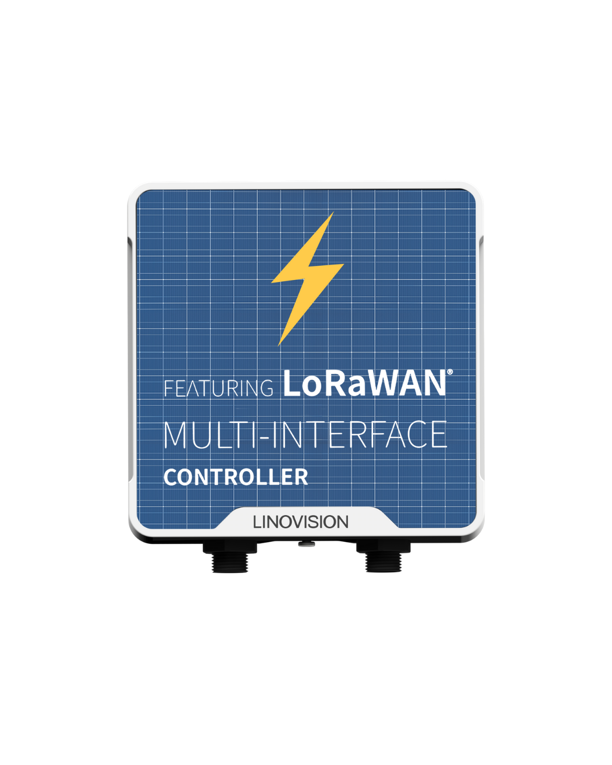 وحدة التحكم اللاسلكية LoRaWAN IO تدعم Modbus RS485/RS232 مع بطارية طويلة العمر ولوحة شمسية