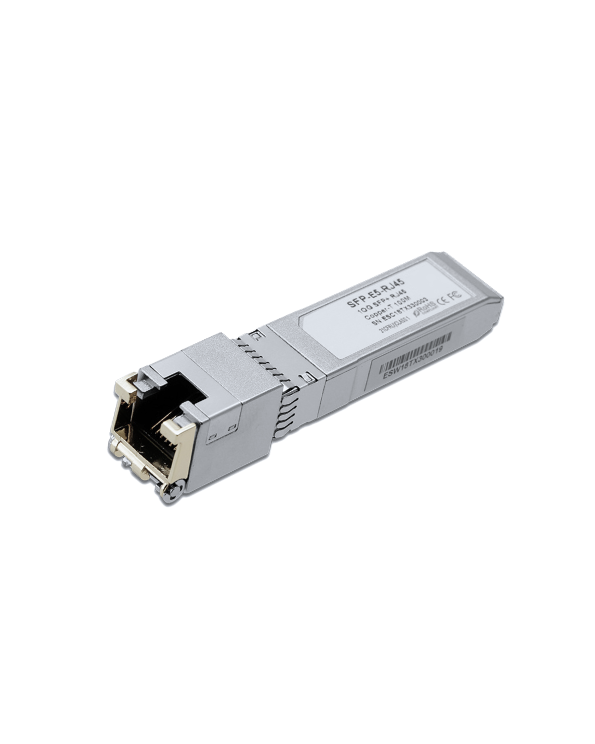 وحدة نحاسية 10G SFP إلى RJ45 10Gbase-T